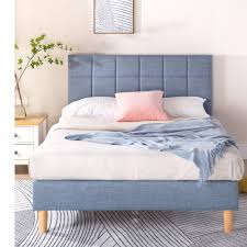 See 2021's best memory foam mattresses. 26 Mo Finance Zinus Lottie Upholstered Platform Bed Frame Abunda