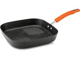 Hard Anodized Ii Nonstick Deep Square Grill Pan 11x11 In By Rachael Ray Grill Pan Deep Square Non Stick Grill Pan