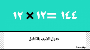 جدول الضرب بالكامل من العدد 1 إلى العدد 12 gaming logos nintendo wii nintendo wii logo