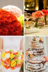 Wedding Decoration Ideas Beautiful Rustic Orange For Your Wedding Wedding Weddings Bride Simple Wedding Centerpieces Wedding Checklist Bridal Planning