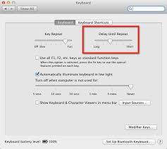 Usually, it'll be on the f5 key. Apple Os X Changing Keyboard Settings My Computer My Way