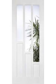 White doors have jumped up the popularity ladder over the years as they are suitable for all type of homes and with our wide range of doors from the uk's best door brands such as xl joinery, lpd doors, jb kind, deanta and weekamp, you can be sure that our white doors are built to only the highest of standards. Internal Door White Primed Coventry With Clear Glass Panel