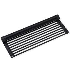We did not find results for: Multipurpose Black Over Sink Roll Up Dish Drying Rack