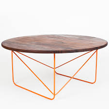 If you are looking for a different style of coffee table in a color that's not. Black Walnut Round Coffee Table Orange Sean Woolsey Art Furniture Touch Of Modern