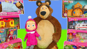 First, help martha buy some ingredients and organize the kitchen. Masha And The Bear Toys Dolls Masha S Playhouse Toy Play Surprise For Kids Youtube