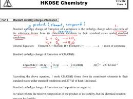 The enthalpy of reaction is calculated under standard conditions (stp). Chemistry Tutorial Ch34 10 Definition Of Standard Enthalpy Change Of Formation