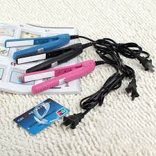 Graceful Mini Travel Woman Ceramic Portable Ceramic Hair Straightener Hair Electric Hair Straightener Crimper Oct27 Minis Toc Ep Du Lịch