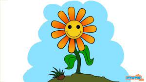 Find the perfect piece for you today! How To Draw A Sunflower Step By Step Drawing For Kids Educational Videos By Mocomi Youtube