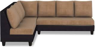 L shape sofa sets are a charming addition to your space. 35 Off On Furny Daisy Interchangeable L Shaped Sofa Set Fabric 6 Seater Sofa Finish Color Black On Flipkart Paisawapas Com