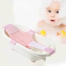 Munchkin white hot inflatable duck safety baby bath tub. Ed Shop Adjustable Baby Bath Bathtub Net Safety Seat Support Care Shower Sold By Each Shopee Philippines