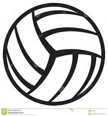 This black and white clipart image of a volleyball being spiked over the net can be used to imply teamwork, to represent a sporting event, to signify the fun at summer camp or as an image to promote other church youth group activities. Image Result For Free Volleyball Clipart Black And White Volleyball Clipart Volleyball Free Clip Art