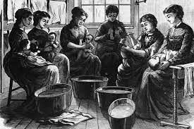 Foundling Hospital Of Sisters Of Charity Washing The Babies 1869 Scientific Fields History Nuns