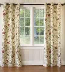 Originally more of a contemporary style these days grommet curtains can be purchased in the most popular styles such as country, traditional or formal. Jacobean Thermalogic Grommet Top Curtains Plowhearth