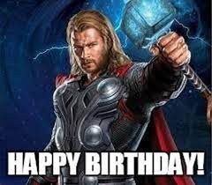 Thor Birthday Memes