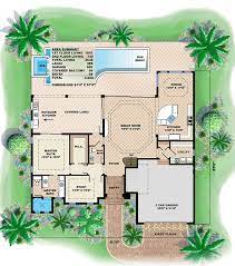 Open floor plans don't have interior walls for support, and therefore the suppo. West Indies House Plan With Great Outdoor Areas 66319we Architectural Designs House Plans