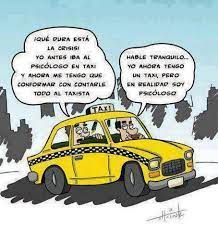 +50 imágenes feliz dia del padre con frases. Taxista Psicologo Humor Psicologia Y Es Que El Trabajo Esta Fatal Taxista Humor Grafico Chiste Grafico