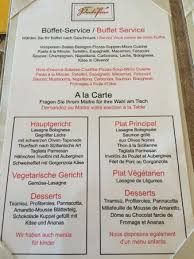 Italian Al A Carte Menu Picture Of Bahia Principe Sunlight Tenerife Adeje Tripadvisor