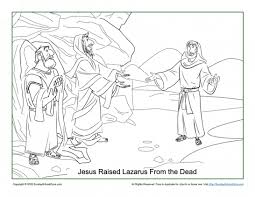 Christ raising jairus daughter line art for primary kids from. Simple Bible Coloring Pages On Sunday School Zone