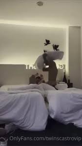 Experience the Sizzle of Castro Twins Shower Together - Raw Emotion!