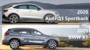 Audi q5 vs bmw x1 compare price, expert/user reviews, mpg, engines, safety, cargo capacity and other specs at a glance. 2020 Audi Q3 Sportback Vs 2020 Bmw X1 Technical Comparison Youtube