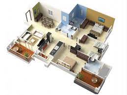 Di rumah tersebut privasi anda juga terjaga antara anda dan pasangan saja yang tahu dan tidak ada. 15 Contoh Denah Rumah Modern 3d Yang Bisa Anda Pilih