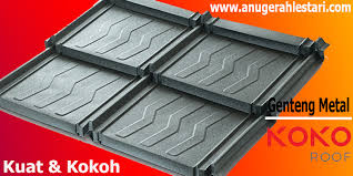 Harga genteng metal 2021 sangat bervariasi tergantung merek dan kualitas. Jual Genteng Metal Minimalis Koko Roof Termurah 2021
