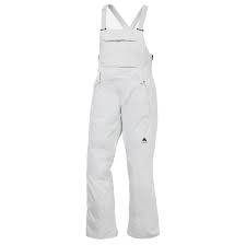 Burton Reserve 2L Stretch Bibs Women's - Gray Cloud
