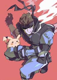 Snake And Pikachu Super Smash Brothers Ultimate Super Smash Brothers Smash Brothers Super Smash Bros