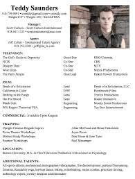 For many people, acting is a glamorous job. 12 Dolly Ideas Resume Resume Examples Job Resume