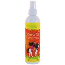 Detangler Curly Q Curly Hair Products Curl Cream Curl Enhancing Cream Sulfate Free Cleanser