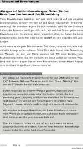 Auf eine offene stelle bewerben sich viele kandidatinnen und kandidaten. Absage Nach Vorstellungsgesprach Pdf Free Download