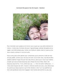 Comment surmonter une séparation amoureuse. Comment Recuperer Son Ex Copain Solution