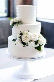 Top 10 Winter Wedding Color Palettes For 2019 2020 Roses Rings Romantic Wedding Cake Simple Wedding Cake Buttercream Wedding Cake