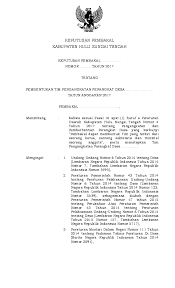 Contoh surat mutasi staf involve some pictures that related each other. Contoh Sk Perangkat Desa 2018 Masnurul