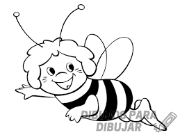 Dibujo Abeja Para Colorear