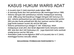 Adanya peradilan yang modern d. Contoh Soal Pembagian Waris Dan Jawabannya Peranti Guru