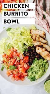 It consists of rice, beans, and veggies, plus a few other delicious ingredients. Best Chipotle Burrito Bowl Recipe The Healthy Maven