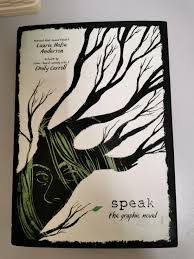 The dust jacket is protected in a brodart to ensure that it remains in the best possible condition. Speak By Laurie Halse Anderson Books Stationery Books On Carousell