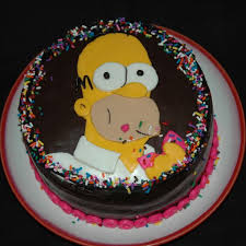 Homer Simpson Cake Simpsons Cake Homer Simpson Cake Cake