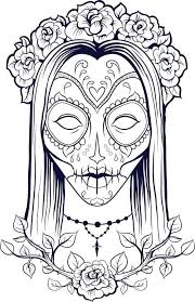 By best coloring pagesjune 6th 2018. 25 Free Printable Halloween Skull Coloring Pictures Entertainmentmesh