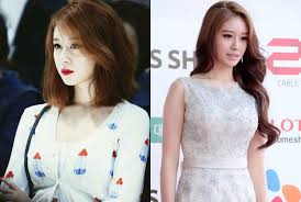 Kpop Girl Group T Ara Jiyeon Haircut Inspirations Kpop Idol Short Vs Long Hair Cute Hairstyles For Short Hair Long Vs Short Hair Haircut Inspiration