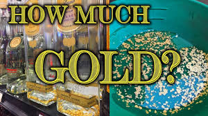 So a bottle of goldschlager contains just over $4 worth of gold. Extracting Gold From Gold Liqueur How Much Goldwasser Goldschlager Gold Flake Recovery Youtube