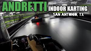 Racing Electric Go Karts At 35 Mph Andretti Indoor Kart Games San A San Antonio San Go Kart