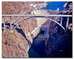 Pedestrian overlook pictures taken from new bridge. Hoover Dam Bridge Mike O Callaghan Pat Tillman Memorial Bridge Desertusa