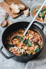 Unsere Ribollita Toskanische Gemusesuppe Mit Schwarzkohl Rezept Schwarzkohl Schwarzkohl Rezept Lecker