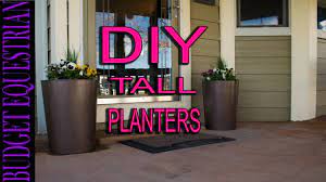 Some plant pots can be shipped to you at home, while others can be picked up in store. How To Make Tall Flower Planters Easy And Inexpensive Youtube