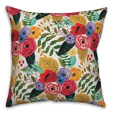 If you have daughters (teen or otherwise) then you know that everything is princess this and princess that. Designs Direct Bright Floral Throw Pillow In Pink Bed Bath Beyond