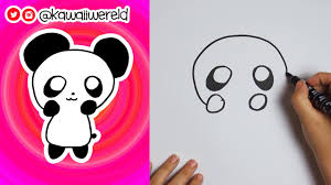 38 ideeën over panda | panda tekening, panda, pandaberen. Hoe Teken Je Een Schattige Panda Youtube