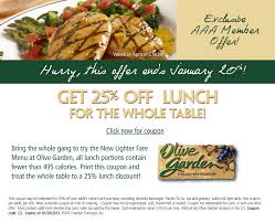 Olive garden serves up a wide variety of italian cuisine in an upscale atmosphere with casual expectations on dress. 25 Off Lunch Olive Garden