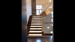 Best i remember they came out 1 3/8 or 1 1/4 squared. Demax L Shape Staircase With Glass Balustrade Youtube